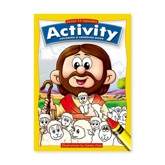 Activity Coloring and Learning Book